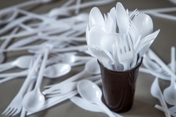disposable plastic cutlery, forbidden in european union