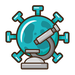 microscope bacteria laboratory science