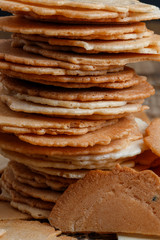 Traditional Japanese rice crackers - senbei