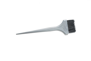 hair coloring brush. White background