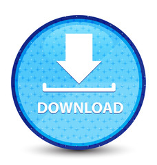 Download galaxy cyan blue round button