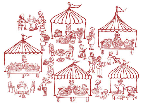 マルシェテント Images Browse 21 Stock Photos Vectors And Video Adobe Stock