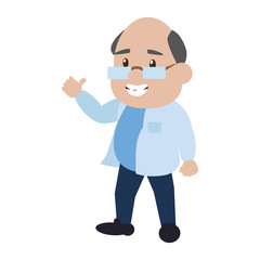 scientific professor character