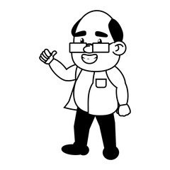 scientific professor character