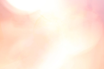 Defocused or blurred image of multi-colored lights. Bokeh effect Abstract background, selective focus.