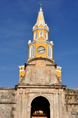Entrance to the historical center of Cartagena de Indias, Colombia