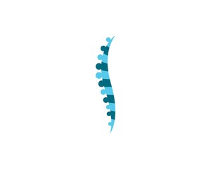 Spine logo vector icon