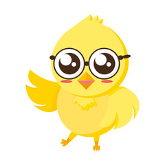 cute chick cartoon