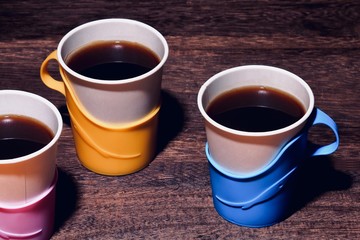 三人のコーヒー