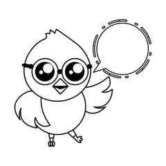 cute chick cartoon