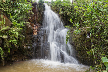Fototapeta na wymiar waterfalls in nature