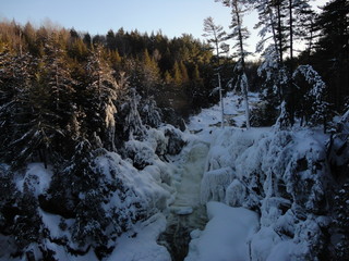 chute, hiver