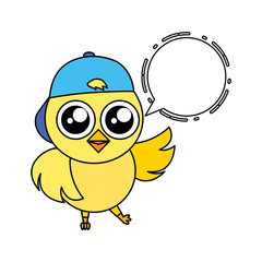 cute chick cartoon