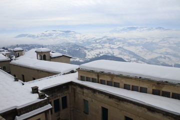 san marino winter