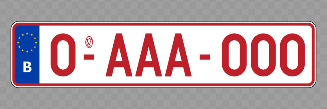 Vehicle number plate
