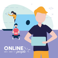people online related
