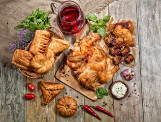 Roasted Chicken And Bakery