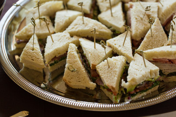 sandwich appetizer party platter