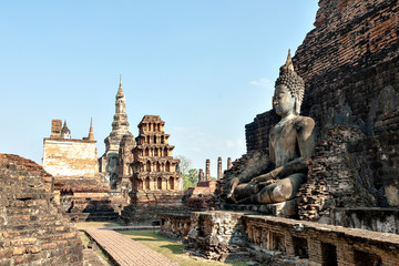 Sukhothai park in Thailand