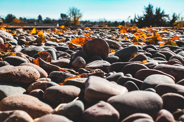 Obraz premium pile of stones