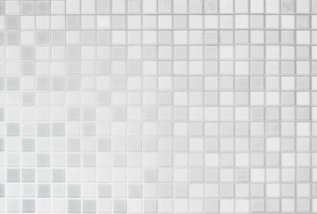 White or gray ceramic wall and floor tiles abstract background.