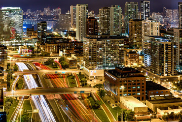 Fototapeta premium Chicago Nite