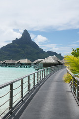 Obraz premium Bora Bora, French Polynesia (Tahiti)