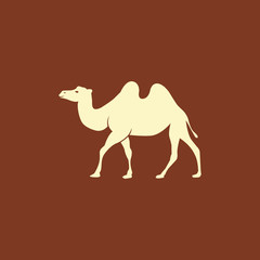 Camel silhouette vector