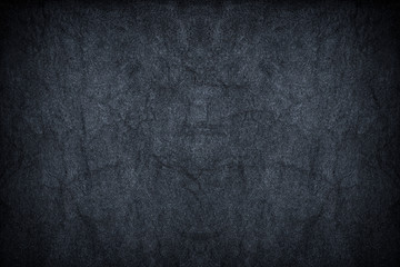Dark grey black slate background or texture
