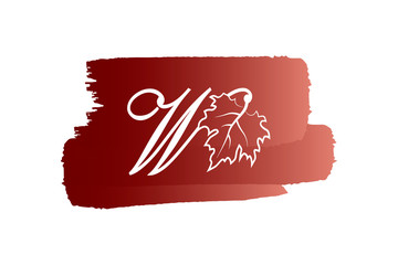 wine logo for design, vector illustration
