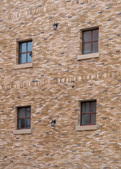Windows in the wall
