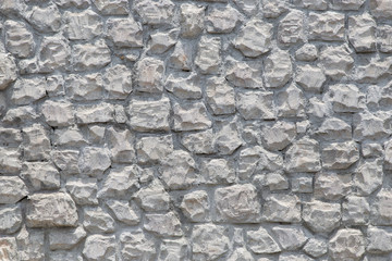 Stones wall pattern with for texture background
