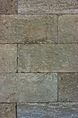 A stonework involved, a erosion, auxiliary view.