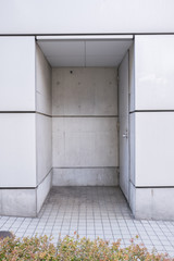A niche of the modern building