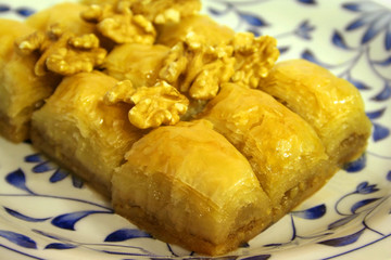 turkish food, baklava