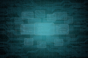 Abstract background with binary code. Hackers, darknet, virtual reality and science fiction concept.