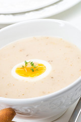 Zurek delicious easter soup after polish style