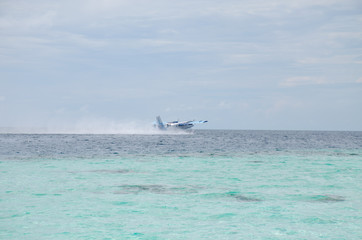 Hydroplane in the Indian Ocean 
