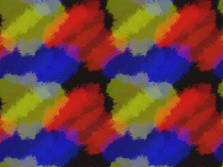 Many color painting pattern seamless, Repeating design background