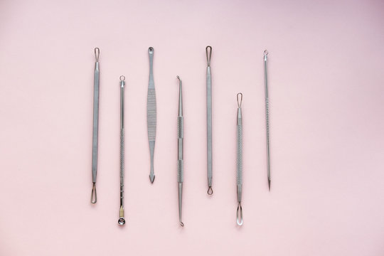 Tools for removing acne. Tools of the cosmetologist for problem skin.