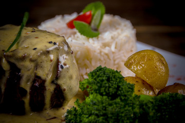 Food Meal and Dessert