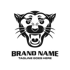 panther head logo