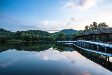 Fototapeta premium bridge over the river