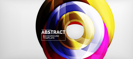 Obraz premium Modern geometrical abstract background, vector design