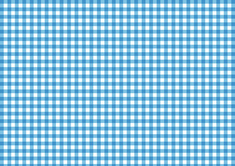 ギンガムチェック　背景　水色