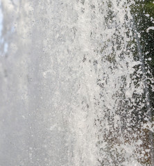 Fountain spray as abstract background