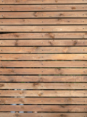 Obraz premium Wooden planks on the wall as background