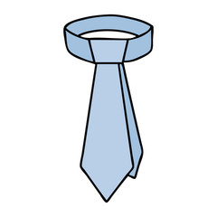 quirky hand drawn cartoon neck tie