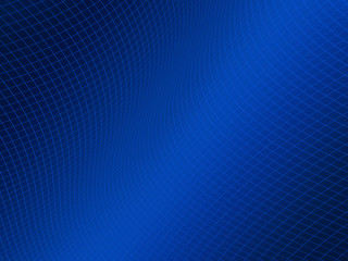 Abstract blue background. Grid, lines and gradients