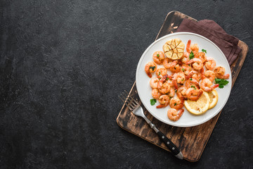 Rosted Shrimps, Prawns